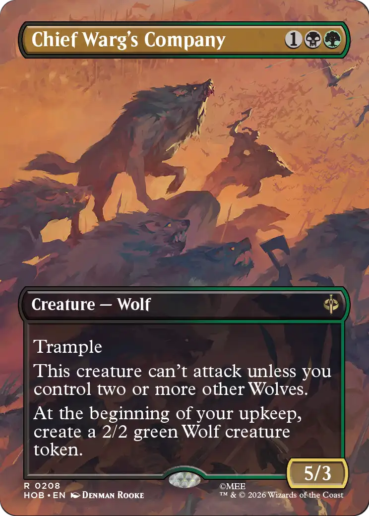 Chief Warg's Company [HOB-208]