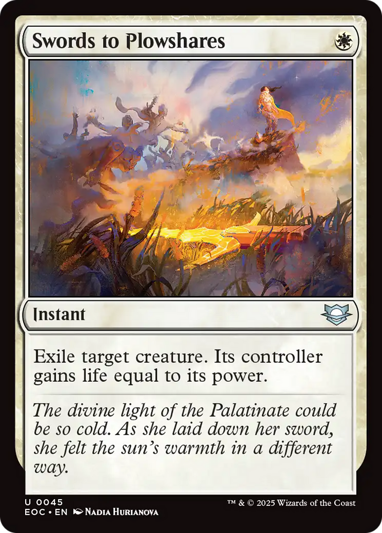 Swords to Plowshares [EOC-45]