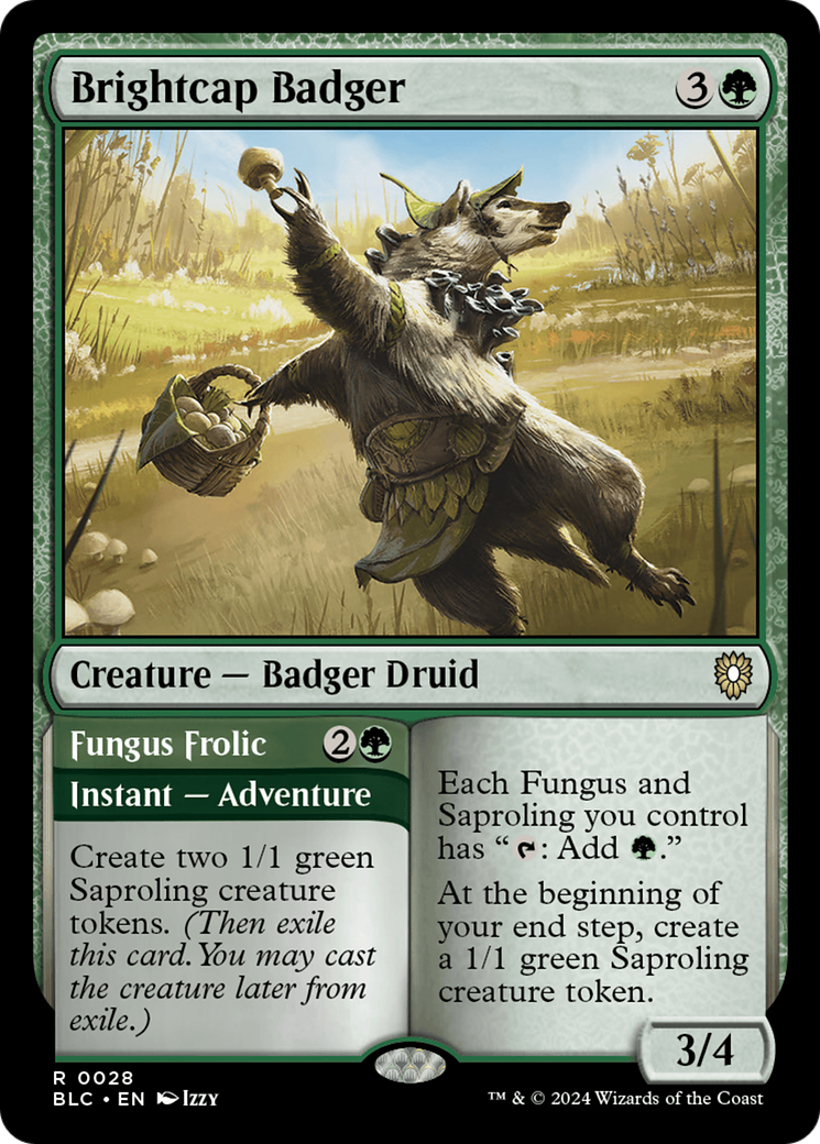 Brightcap Badger // Fungus Frolic [BLC-28]