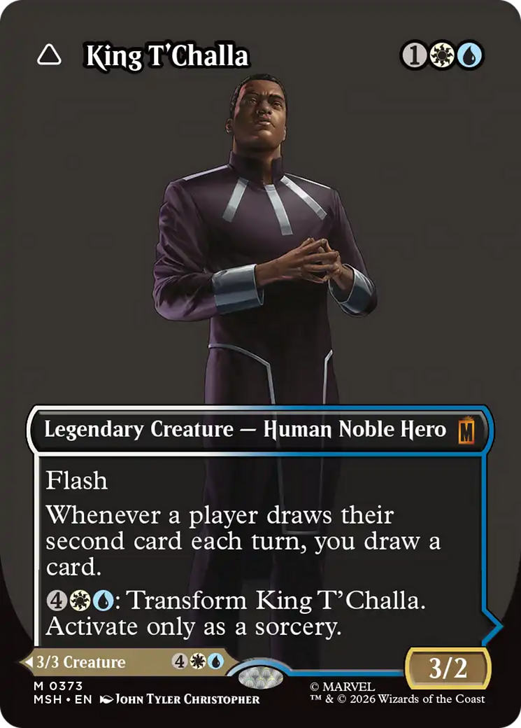 King T'Challa // Black Panther, Hope Enduring - Borderless [MSH-373]