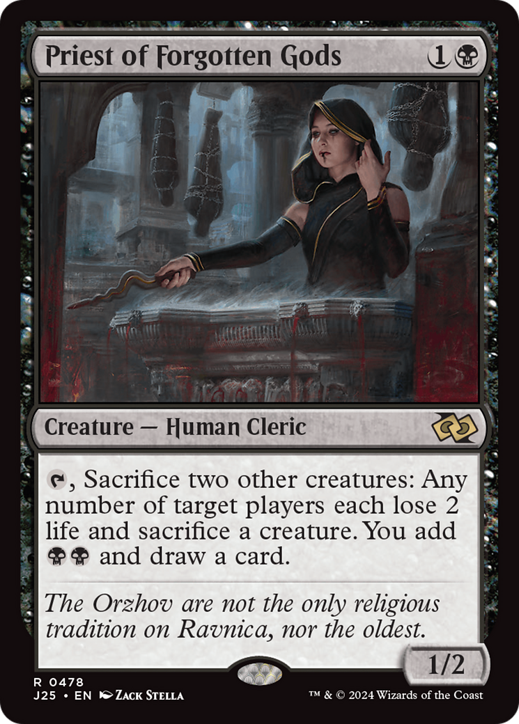 Priest of Forgotten Gods [J25-478]