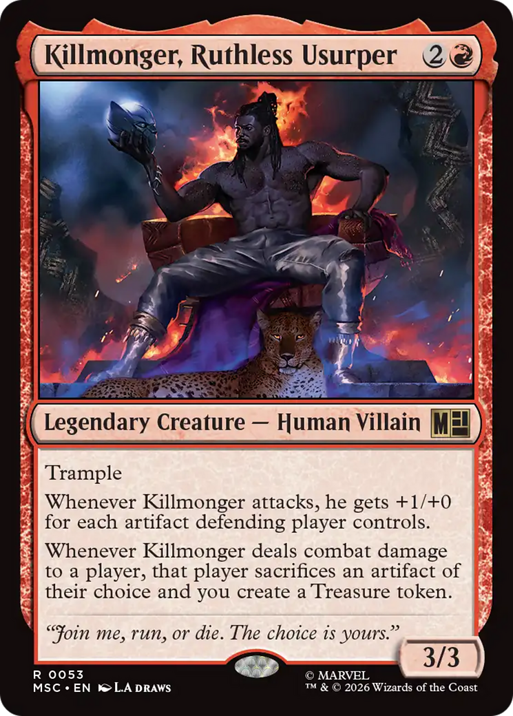 Killmonger, Ruthless Usurper [MSC-53]