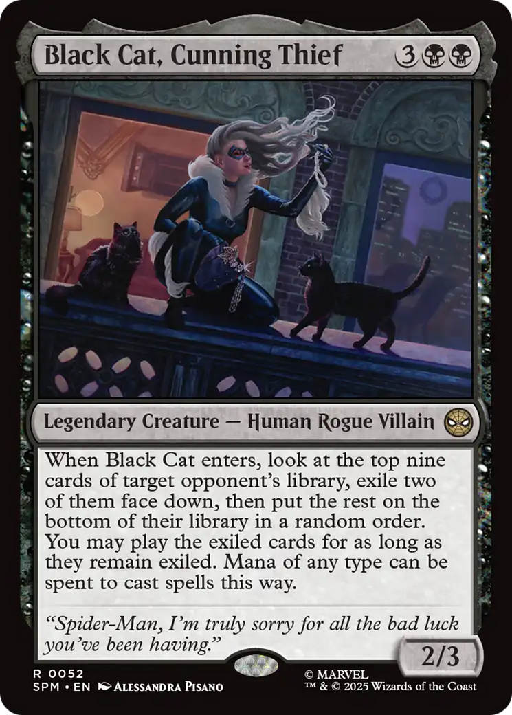 Black Cat, Cunning Thief [SPM-52]