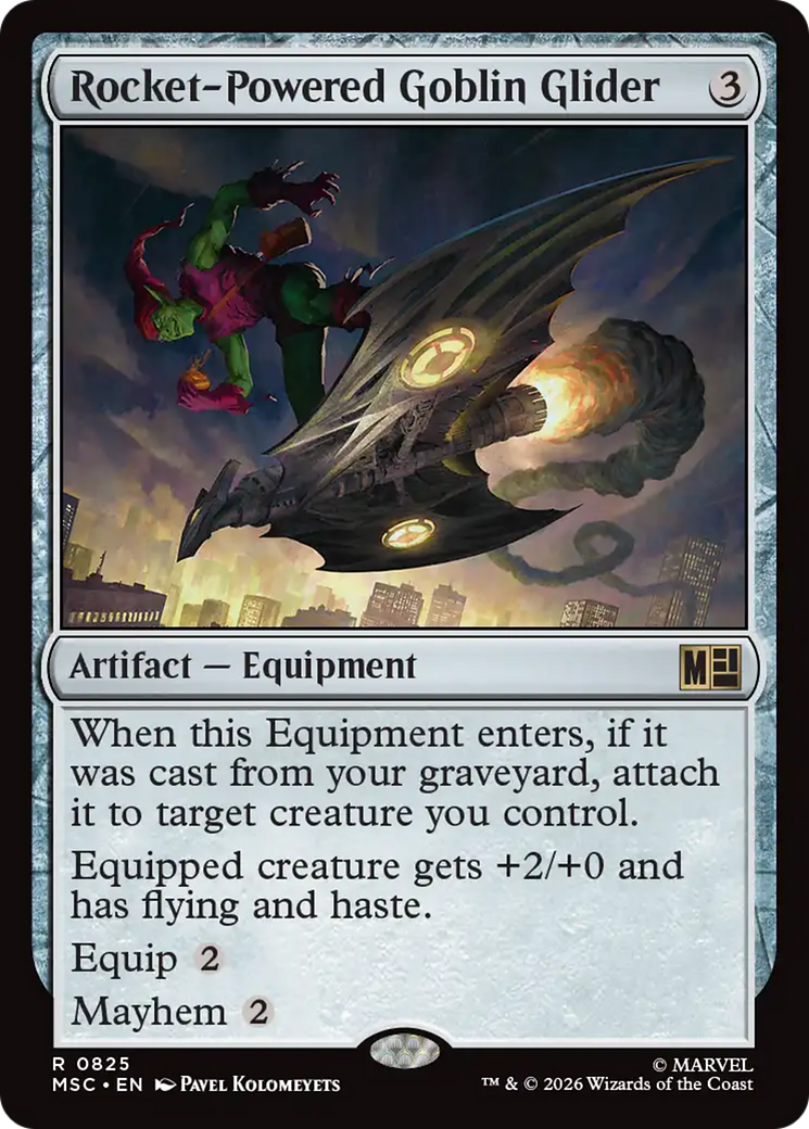 Rocket-Powered Goblin Glider [MSC-825]