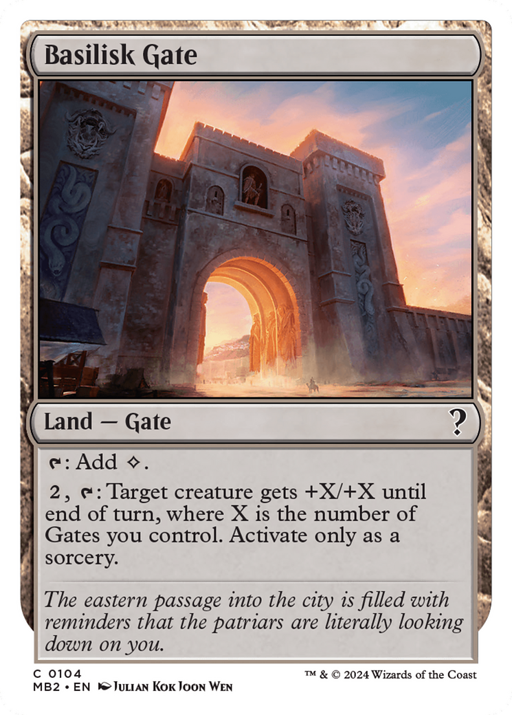 Basilisk Gate [MB2-104]