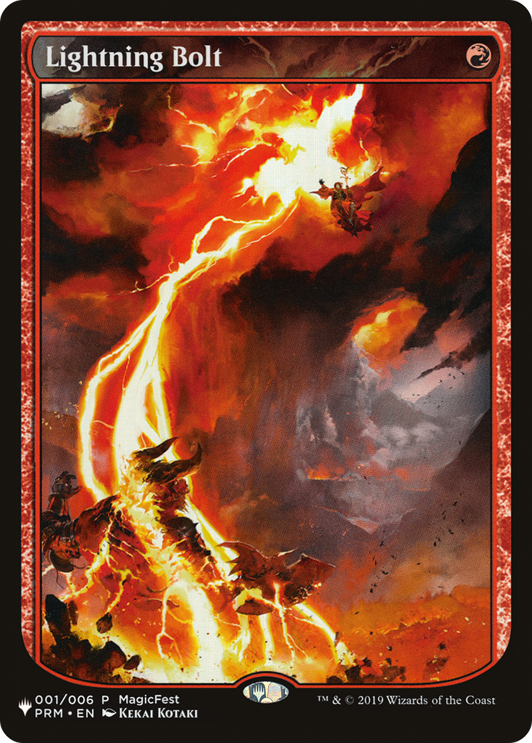 Lightning Bolt - Full Art [PLST-PF19-1]