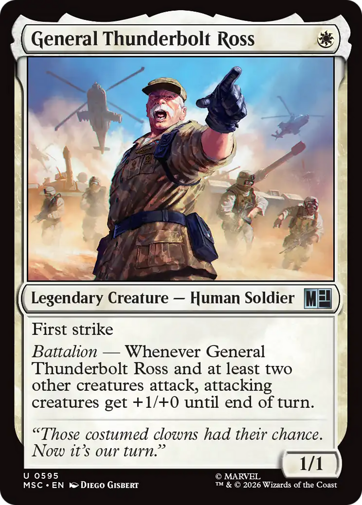 General Thunderbolt Ross [MSC-595]