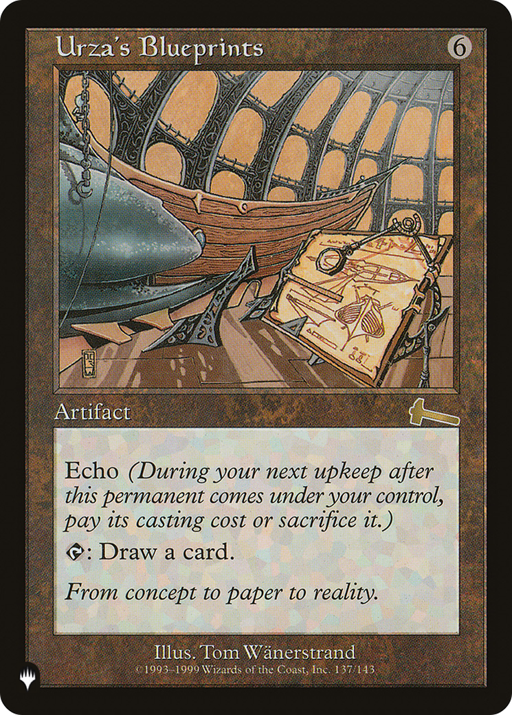 Urza's Blueprints [PLST-ULG-137]