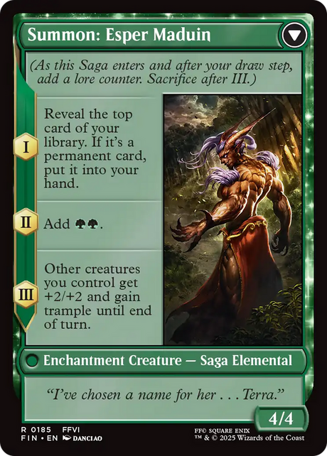Esper Origins // Summon: Esper Maduin [FIN-185]
