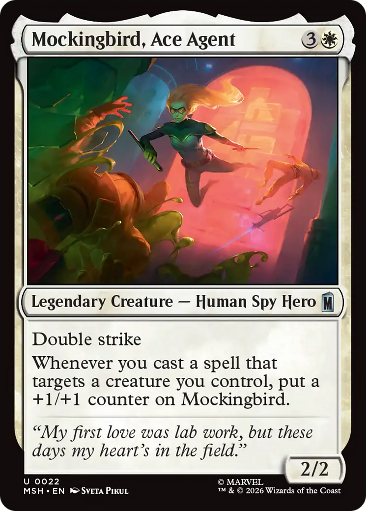 Mockingbird, Ace Agent [MSH-22]
