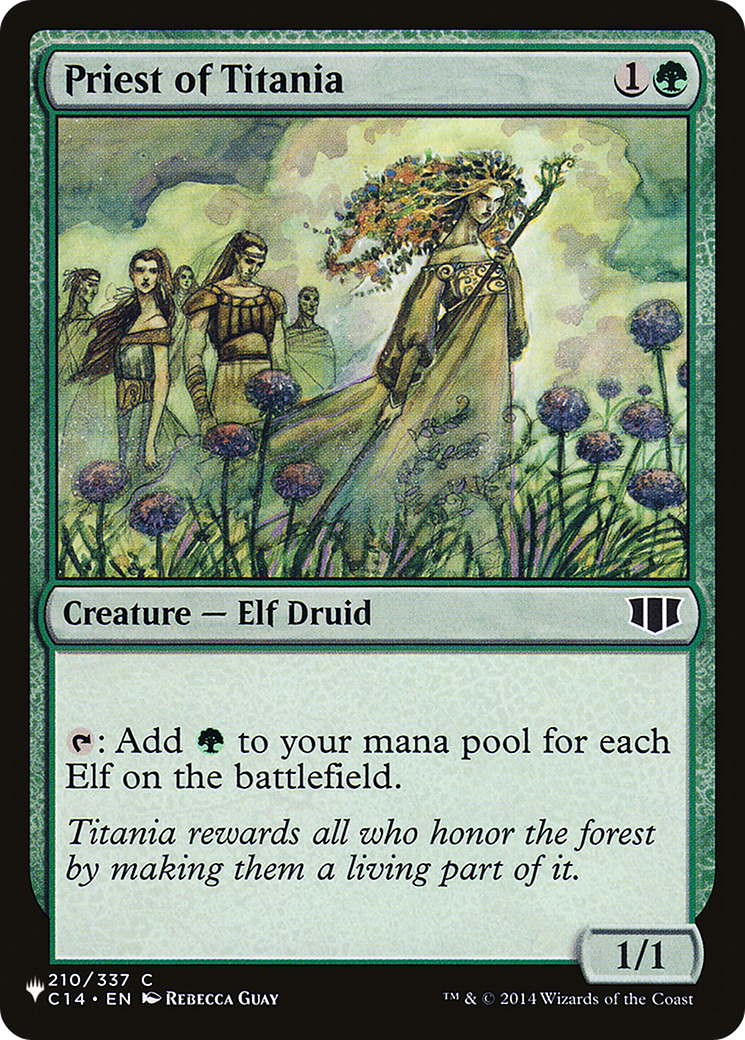 Priest of Titania [PLST-C14-210]
