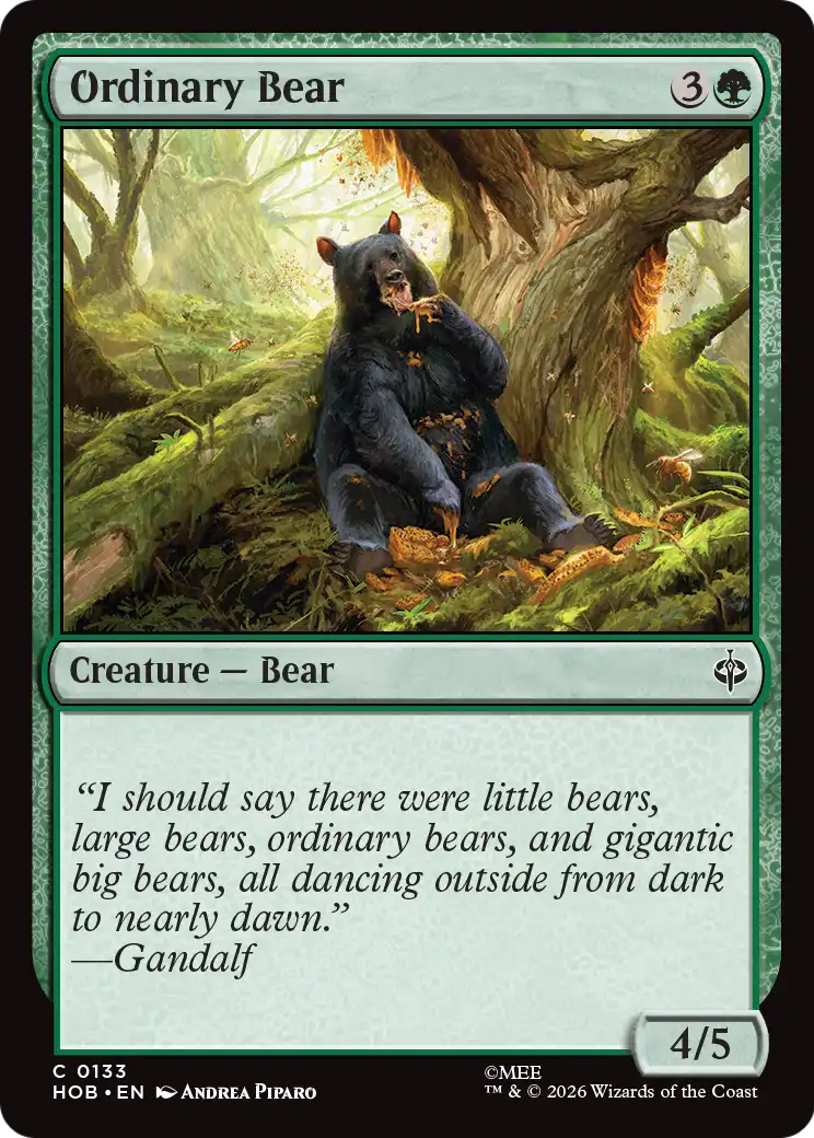 Ordinary Bear [HOB-133]