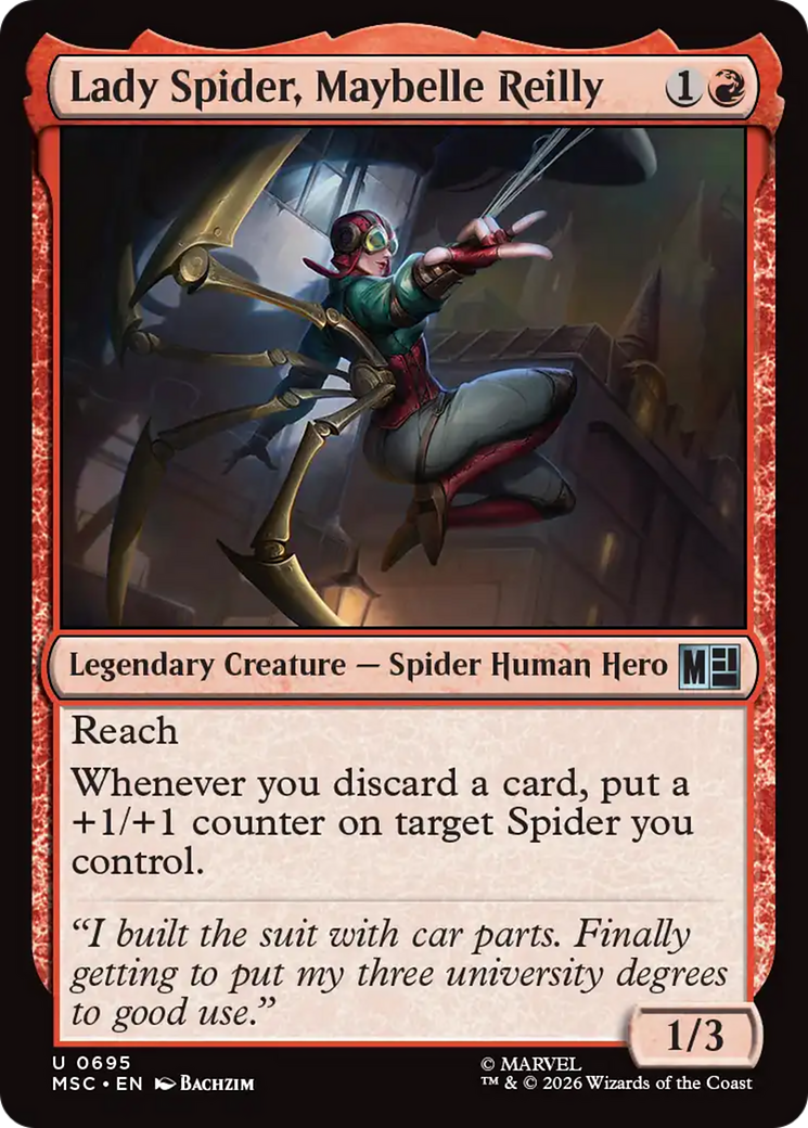 Lady Spider, Maybelle Reilly [MSC-695]