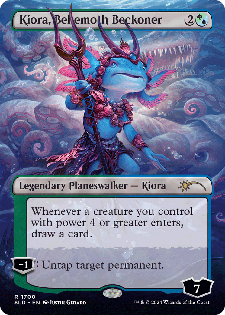 Kiora, Behemoth Beckoner - Borderless [SLD-1700]