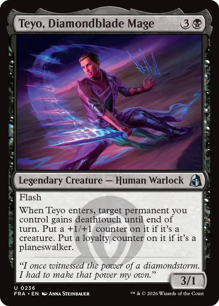 Teyo, Diamondblade Mage [FRA-236]