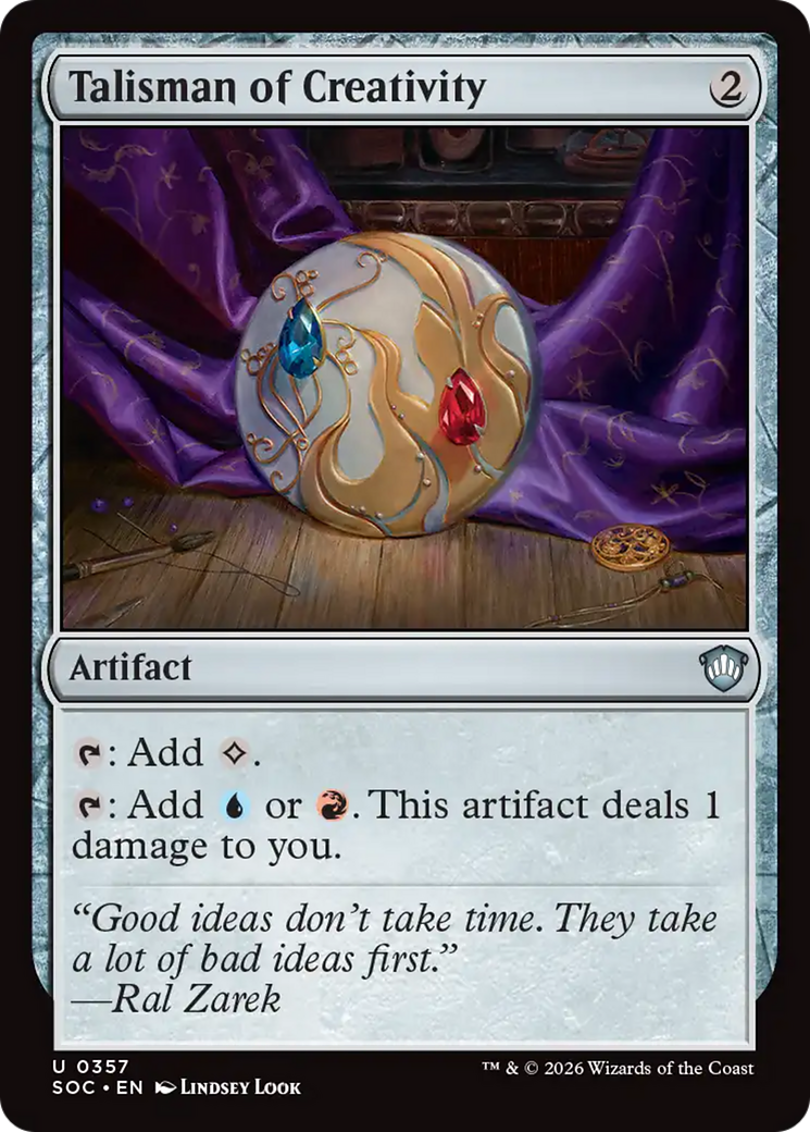 Talisman of Creativity [SOC-357]