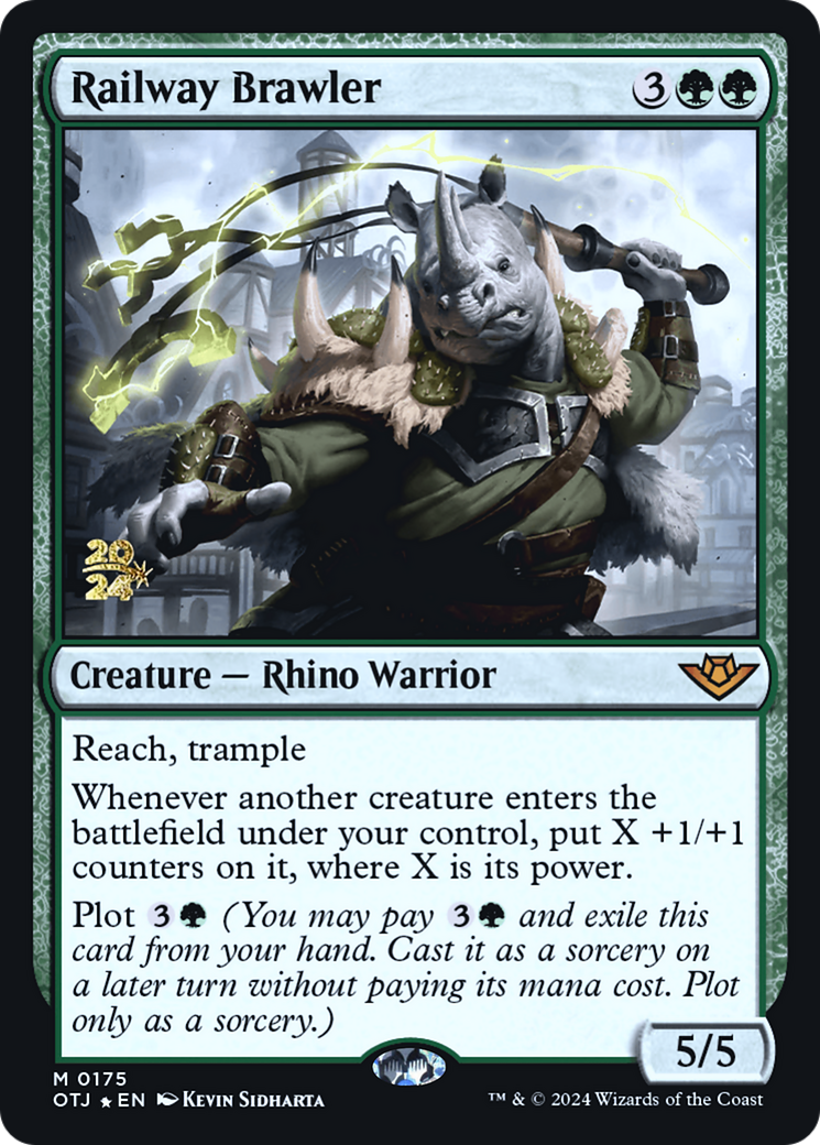 Railway Brawler - Prerelease Promo [POTJ-175s]