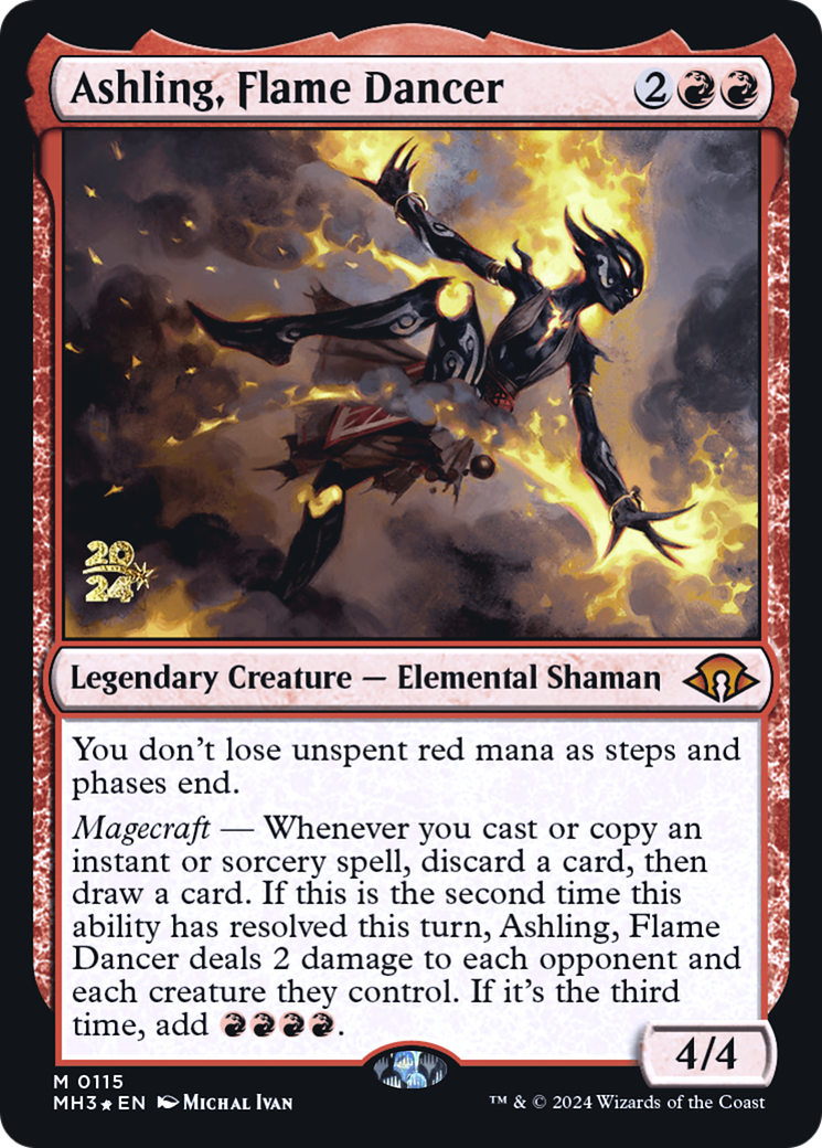 Ashling, Flame Dancer - Prerelease Promo [PMH3-115s]