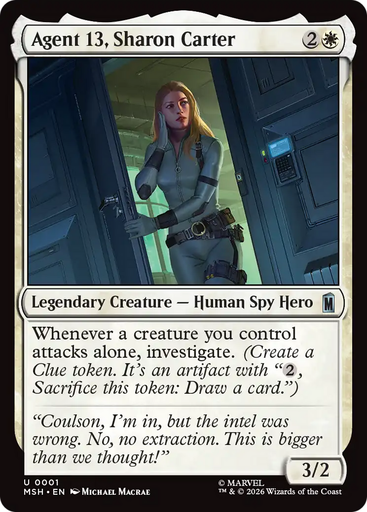 Agent 13, Sharon Carter [MSH-1]