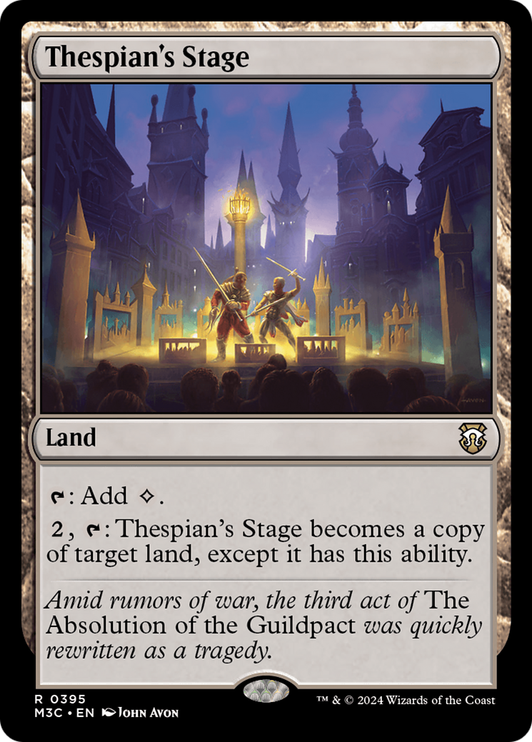 Thespian's Stage [M3C-395]