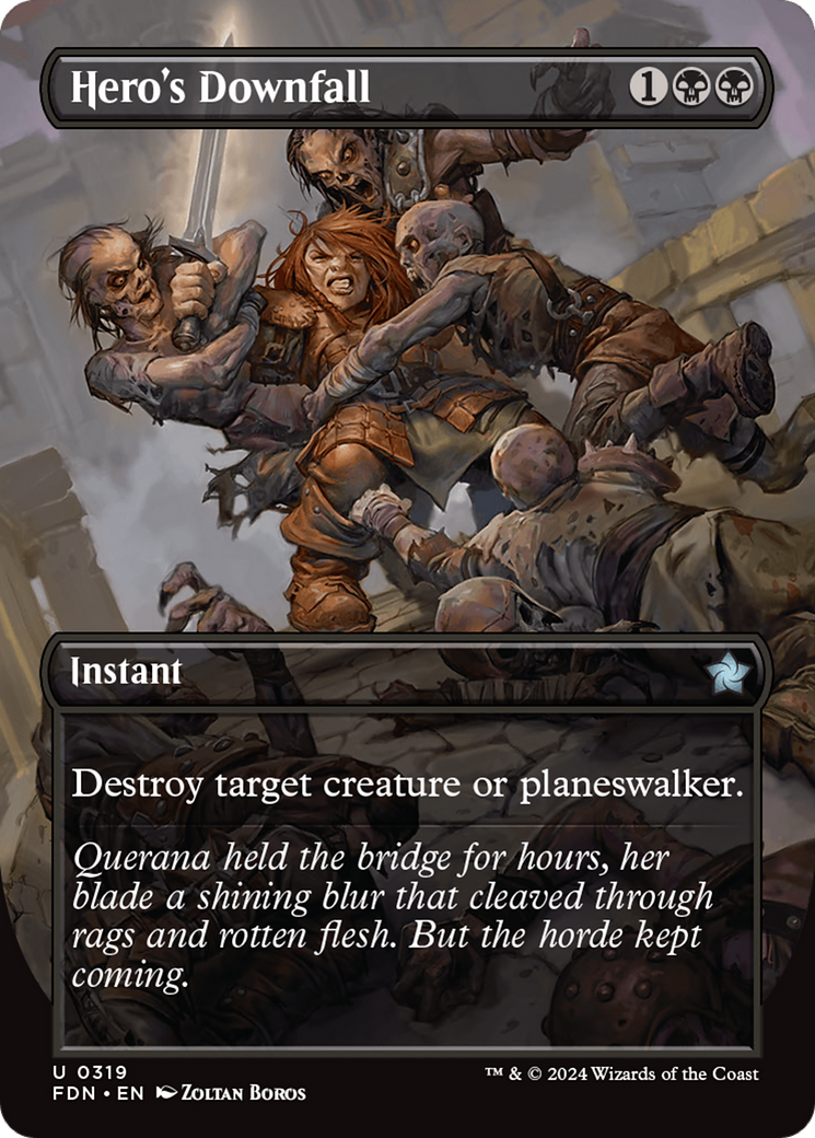 Hero's Downfall - Borderless [FDN-319]