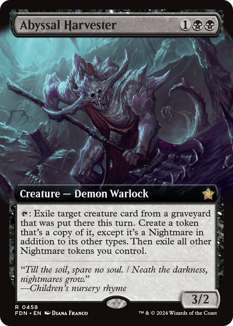 Abyssal Harvester - Extended Art [FDN-458]
