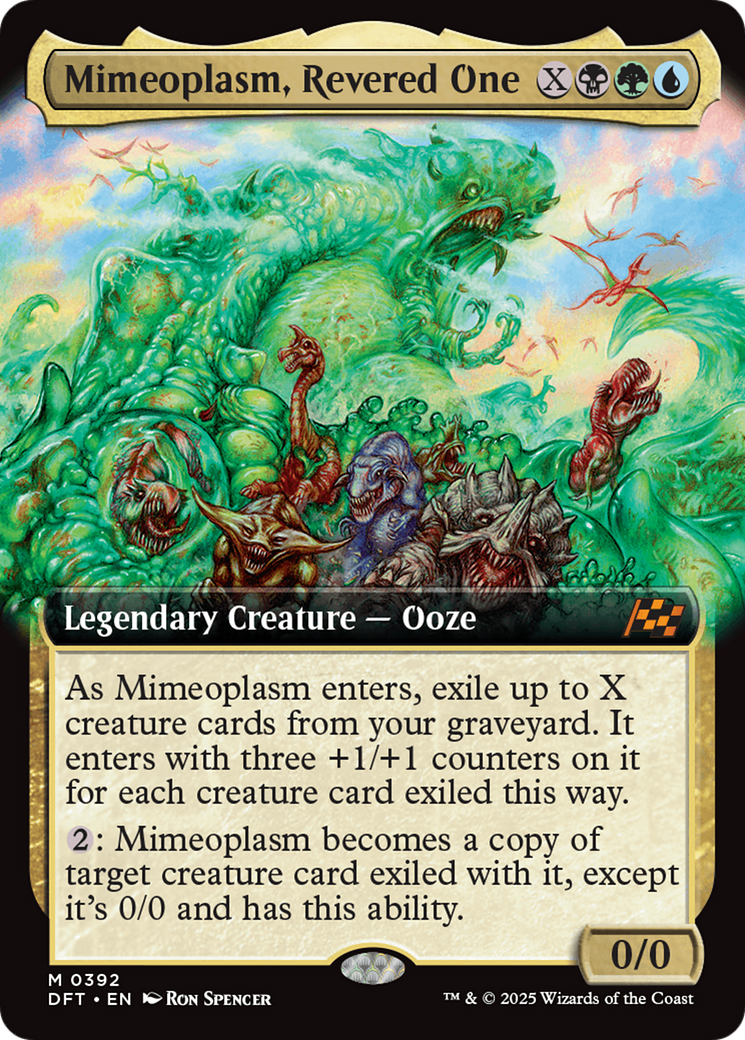 Mimeoplasm, Revered One - Extended Art [DFT-392]