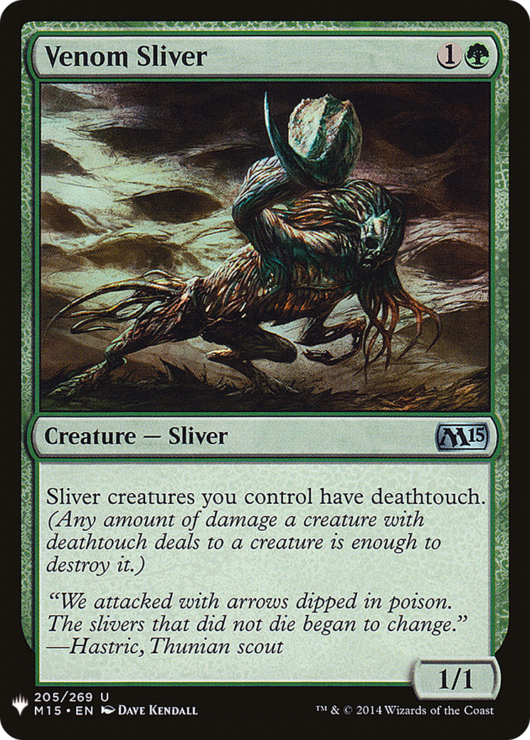 Venom Sliver [PLST-M15-205]