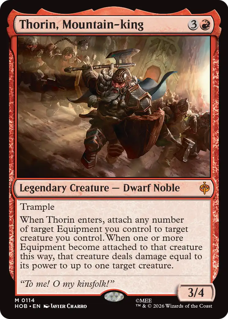 Thorin, Mountain-king [HOB-114]
