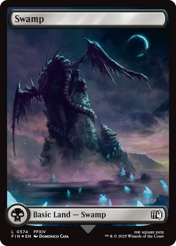Swamp - Surge Foil - Full Art [FIN-574]