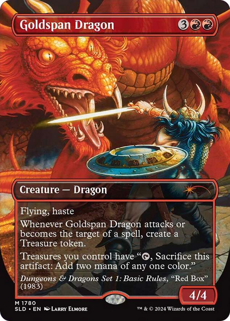 Goldspan Dragon - Borderless - Full Art [SLD-1780]