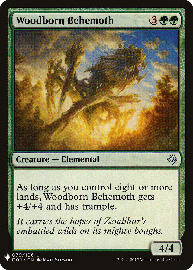 Woodborn Behemoth [PLST-E01-79]