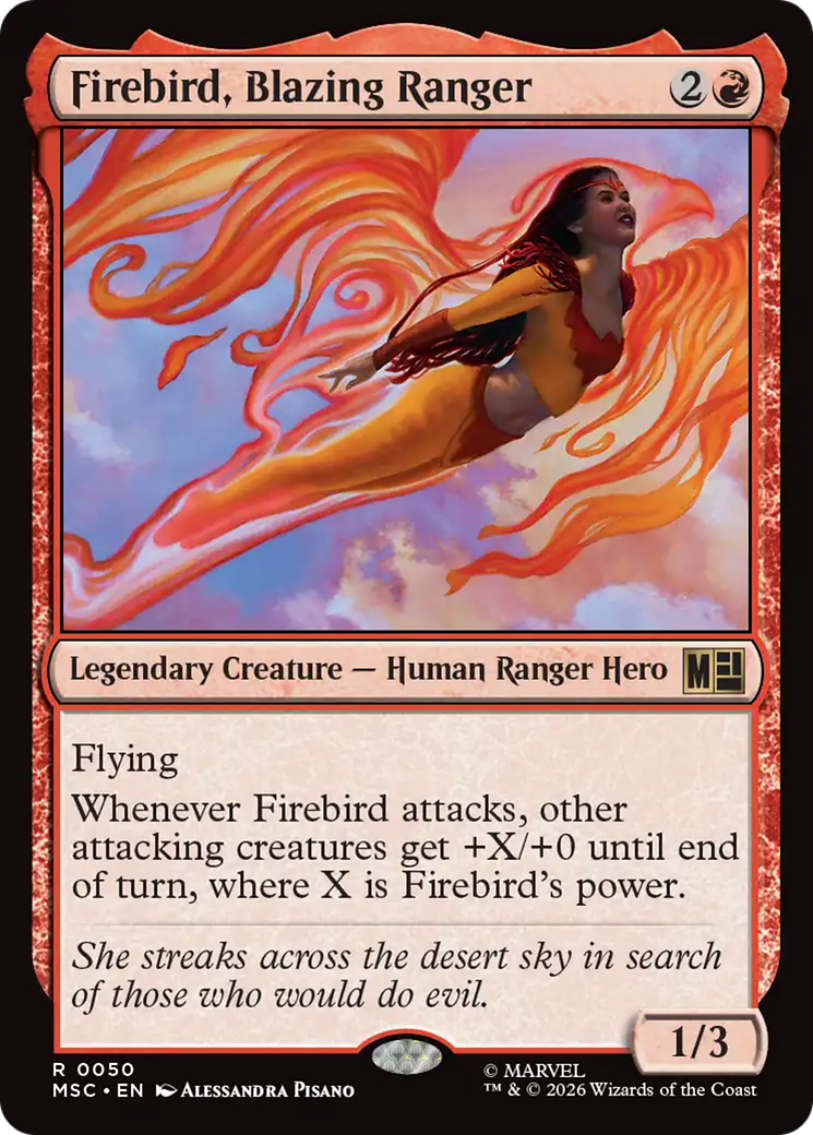Firebird, Blazing Ranger [MSC-50]
