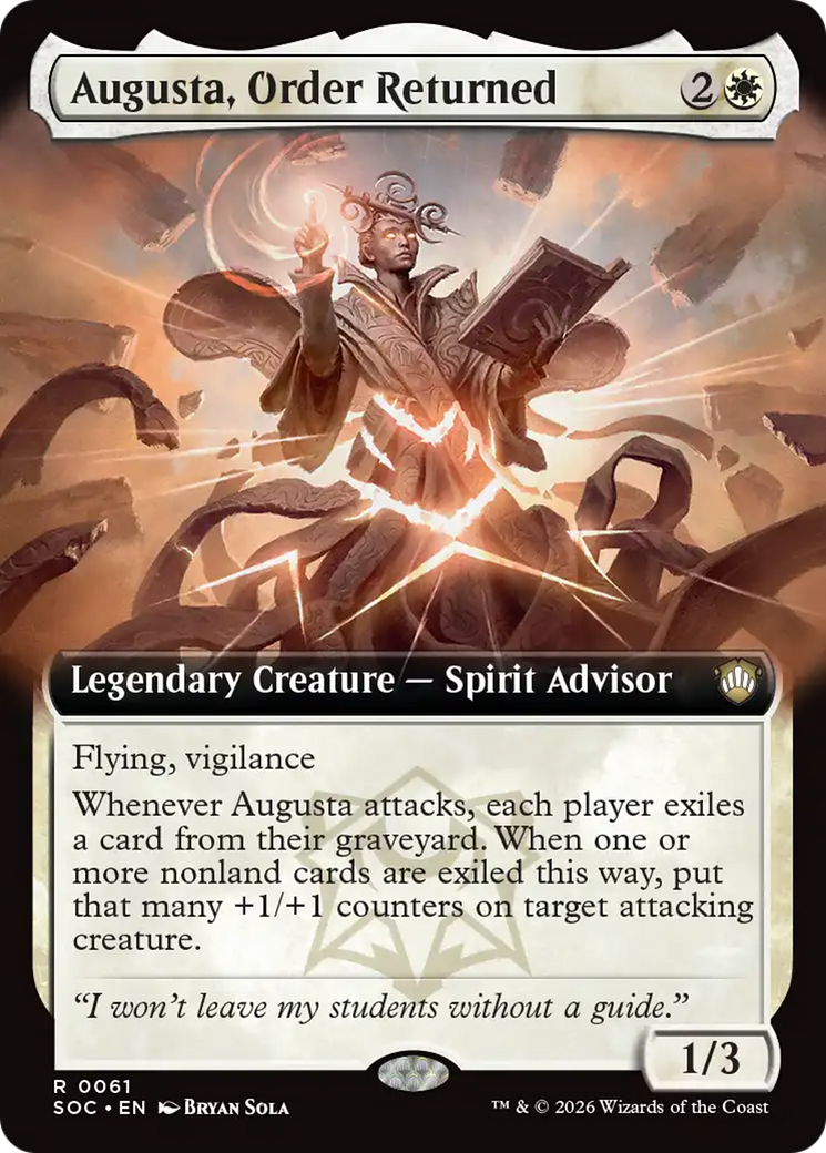 Augusta, Order Returned - Extended Art [SOC-61]