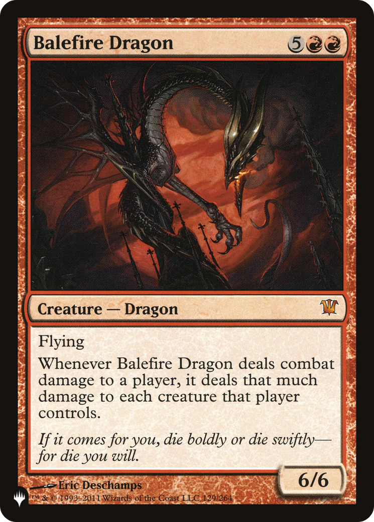 Balefire Dragon [PLST-ISD-129]