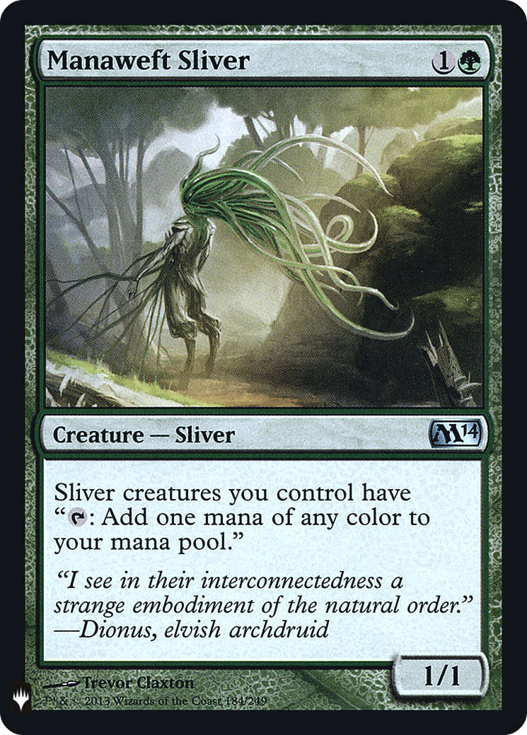 Manaweft Sliver [PLST-M14-184]