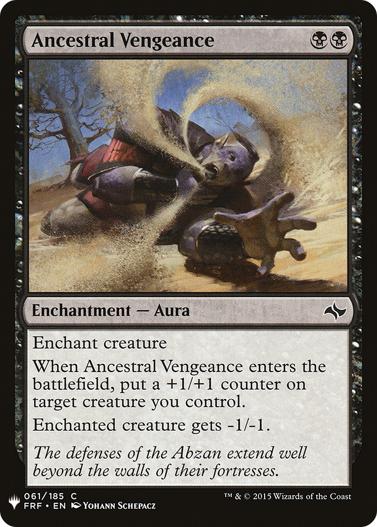 Ancestral Vengeance [PLST-FRF-61]