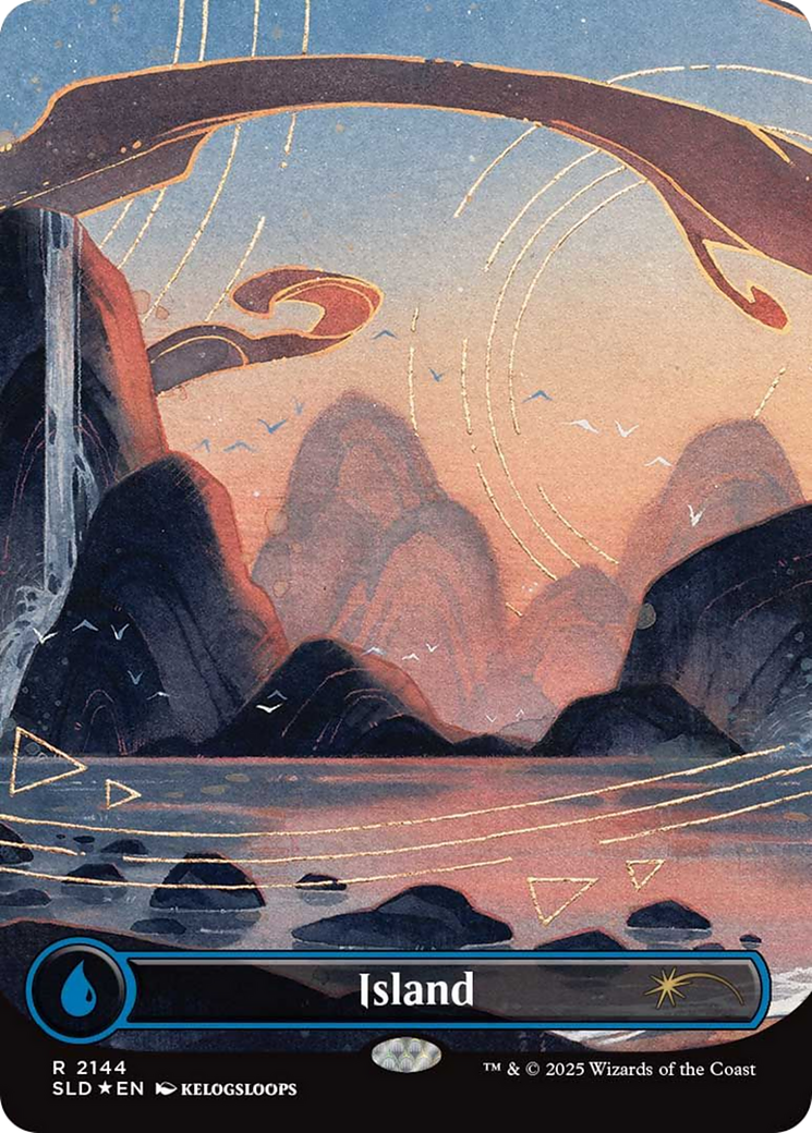 Island - Borderless - Full Art [SLD-2144]