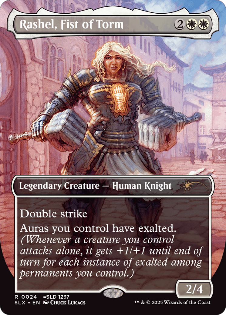 Rashel, Fist of Torm - Borderless - Full Art [SLX-24]