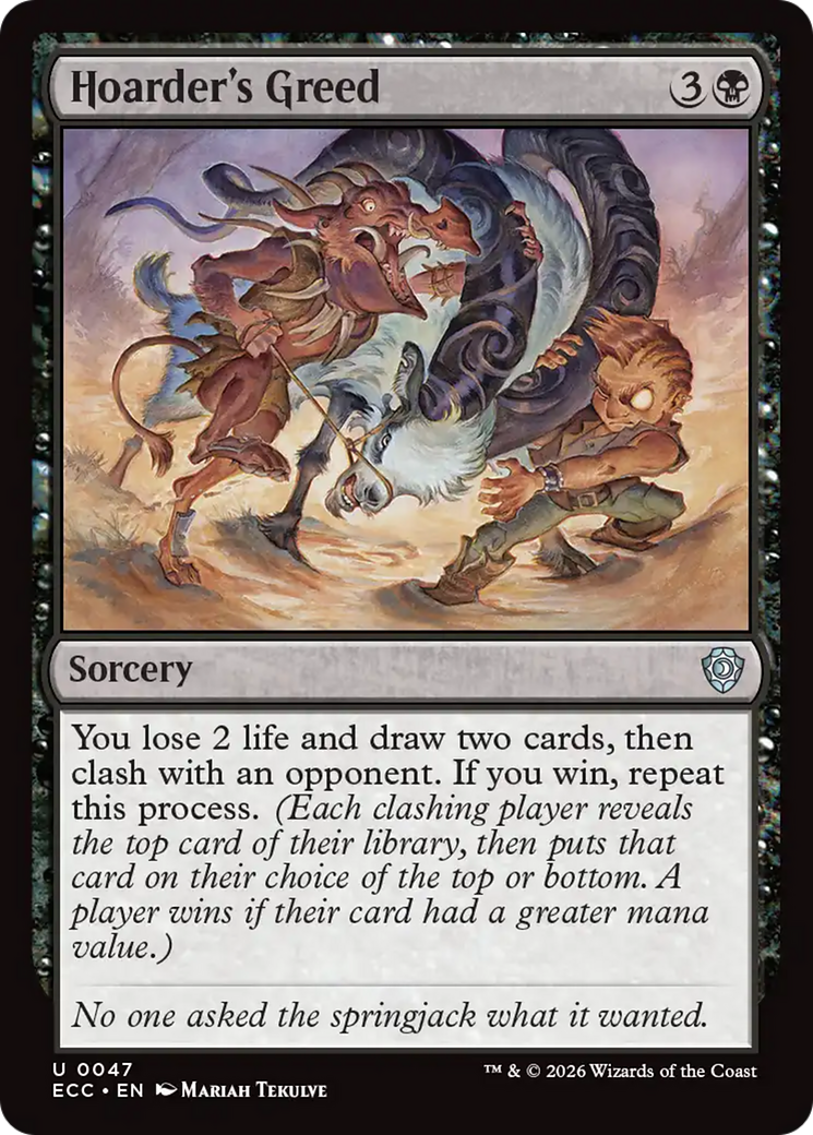 Hoarder's Greed [ECC-47]