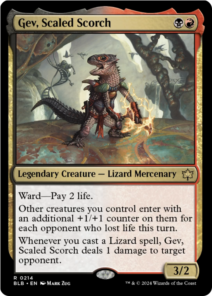 Gev, Scaled Scorch [BLB-214]