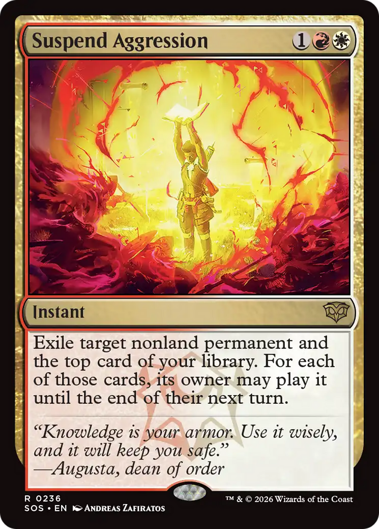 Suspend Aggression [SOS-236]