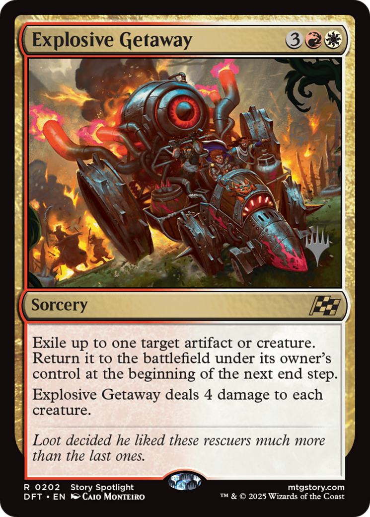 Explosive Getaway - Promo Pack [PDFT-202p]