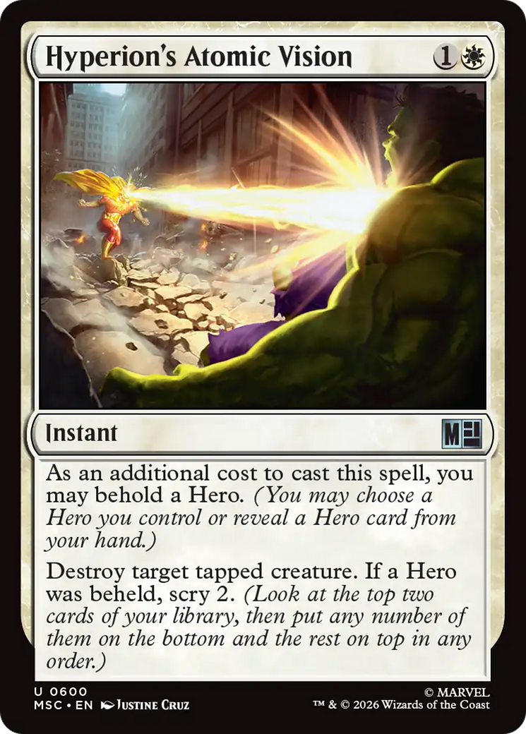 Hyperion's Atomic Vision [MSC-600]