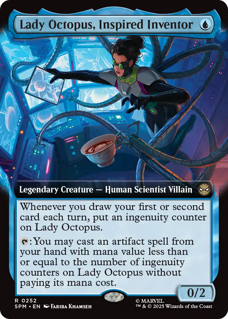 Lady Octopus, Inspired Inventor - Extended Art [SPM-252]