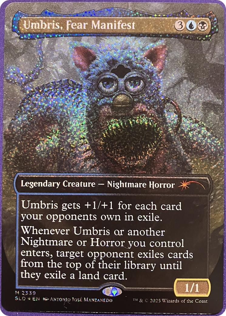 Umbris, Fear Manifest - Borderless - Full Art [SLD-2339]