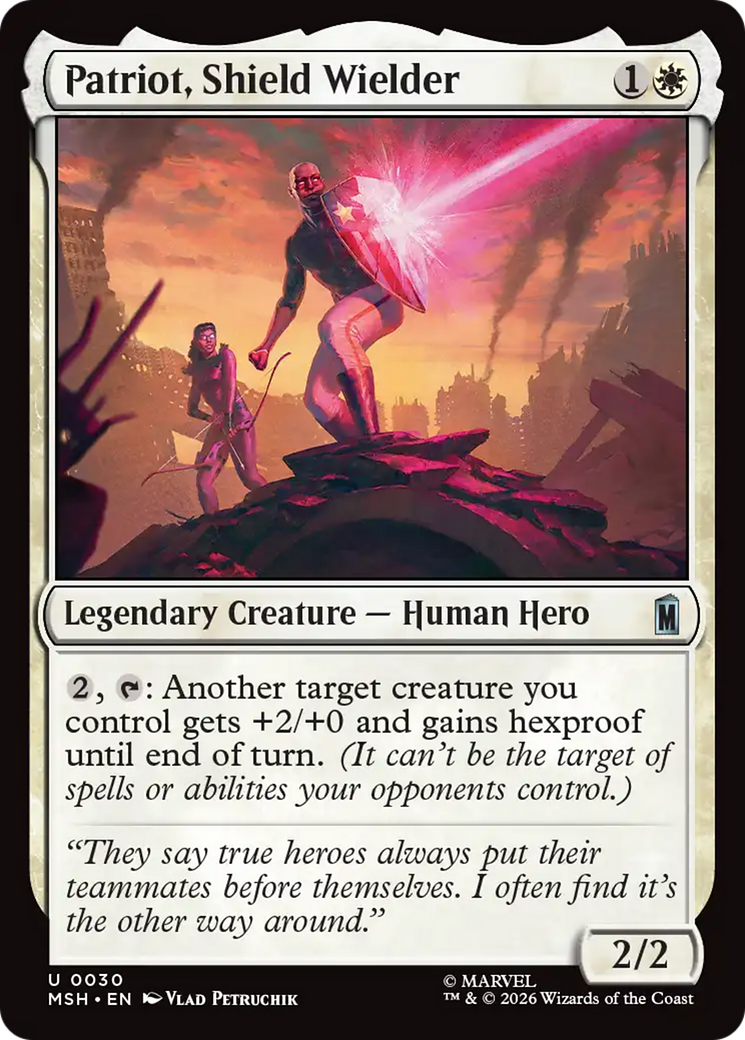Patriot, Shield Wielder [MSH-30]
