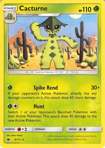 Cacturne - 6/111 (Rare) [CIN-6-R]