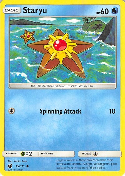 Staryu - 15/111 (Common) [CIN-15-C]