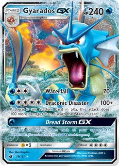 Gyarados GX - 18/111 (Ultra Rare) [CIN-18-UR]